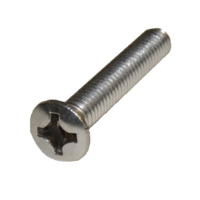 8C62MXO3 8-32 X 5/8 PHILLIPS OVAL MACHINE SCREW 316 SS