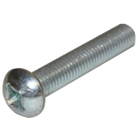 6C75MXRZ 6-32 X 3/4 PHILLIPS ROUND HEAD MACHINE SCREW ZINC PLATED