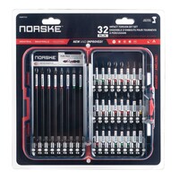 NORSKE 32PC IMPACT TORSION BIT SET