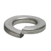 M10 HI-COLLAR LOCK WASHER ZINC PLATED