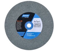 6&quot; X 3/4&quot; X 1&quot; GEMINI CRYSTOLON MED 60 BENCH GRINDING WHEEL