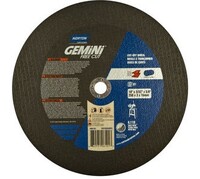 NOR66253106101 10" X 3/32" X 5/8" GEMINI FREECUT STATIONARY SAW TYPE 01/41 A30 CUTOFF WHEEL