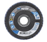 4 1/2&quot; X 7/8&quot; R828 METAL 80 GRIT FLAP DISC