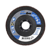 NOR66254461164 5" X 7/8" BLUEFIRE R884P FLAP DISC T29 CONICAL 80 GRIT