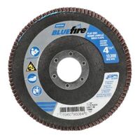 4 1/2&quot; X 7/8&quot; BLUEFIRE R884P HIGH DENSITY FLAP DISC T27 FLAT 80 GRIT