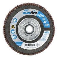 4 1/2&quot; X 5/8&quot; BLUEFIRE HIGH DENSITY 40 GRIT FLAP DISC ZA