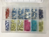 NSPASST-WTN-5000 NYLON TERMINAL ASSORTMENT - PLASTIC BOX, 12 ITEMS, 200 PCS