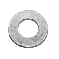 1 SAE FLAT WASHER ZINC PLATED