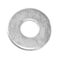 .6NWUSZ M6 FLAT WASHER ZINC PLATED