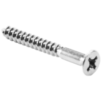 8N200OXFZ #8 X 2 PHILLIPS FLAT HEAD WOOD SCREW ZINC PLATED