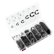 300PC E-CLIP RETAINING RING ASSORTMENT 9 SIZES: 1/16 - 3/8 RANGE