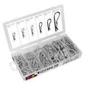 150PC HAIR PIN ASSORTMENT 6 SIZES: 3/32 X 1 3/16 - 5/32 X 2 15/16