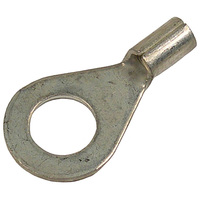 16-14 AWG #8 STUD NON-INSULATED RING TERMINAL 100/PK