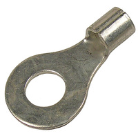 12-10 AWG 1/2 STUD NON-INSULATED RING TERMINAL 50/PK