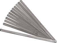 12 BLADE LONG FEELER GAUGE SET - SIZES 0015&quot; - .020&quot;