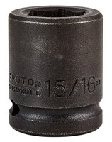 3/4 DRIVE IMPACT SOCKET 15/16 - 6 POINT