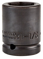 3/4 DRIVE IMPACT SOCKET 1 1/8 - 6 POINT