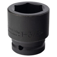 3/4 DRIVE IMPACT SOCKET 1 3/8 - 6 POINT