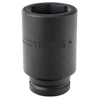 3/4 DRIVE DEEP IMPACT SOCKET 1 7/16 - 6 POINT