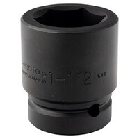 1 DRIVE IMPACT SOCKET 1 1/2 - 6 POINT