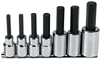 7PC 1/2 DRIVE HEX BIT SET