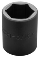 1/2 DRIVE IMPACT SOCKET 1 3/16 - 6 POINT