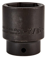 1/2 DRIVE IMPACT SOCKET 1 7/16 - 6 POINT