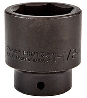 1/2 DRIVE IMPACT SOCKET 1 1/2 - 6 POINT