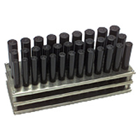 33PC TRANSFER PUNCH SET 1/2 -1 BY 64THS