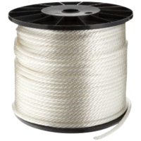 #12 3/8&quot; SOLID BRAID NYLON CORD