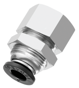 10 MM@G 1/2 PARALLEL FEMALE STRAIGHT BULKHEAD FITTING - RPD TG