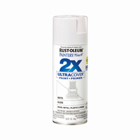 RUS249090 PT2X 12OZ GLOSS WHITE SPRAY PAINT