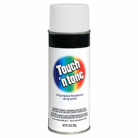 TOUCH &#39;N TONE 10OZ FLAT WHITE SPRAY PAINT