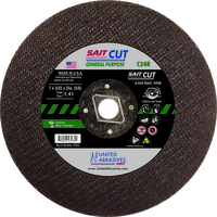 SAIT23235 TYPE 1 7 X 3/32 X 5/8 C24R PORTABLE CUTOFF WHEEL (CONCRETE)