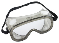 CLEAR CHEMICAL SPLASH GOGGLES