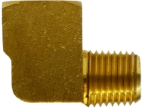 1/4&quot; BRASS 90&#186; STREET ELBOW