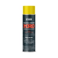 MRO SAFETY YELLOW INDUSTRIAL HIGH-SOLIDS SPRAY PAINT