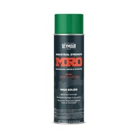 MRO SAFETY  GREEN INDUSTRIAL HIGH-SOLIDS SPRAY PAINT