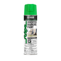 SEY20-668 20OZ STRIPE INVERTED TIP FLUORESCENT GREEN GROUND MARKING PAINT