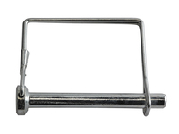 1/4 X 2 1/2 SQUARE HANDLE DOUBLE WIRE SNAP PIN STEEL ZINC