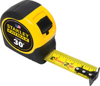 30FT X 1 1/4&quot; FATMAX TAPE MEASURE WITH BLADE ARMOR