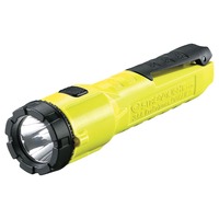 YELLOW LED HANDHELD FLASHLIGHT, ALKALINE AA, 245/140LM