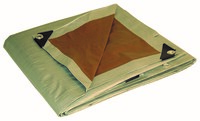 TARP30X40SB 30' X 40' SILVER/BROWN POLY TARP