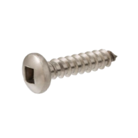 10N250TQPS #10 X 2 1/2 SQUARE DRIVE PAN HEAD TAPPING SCREW SS