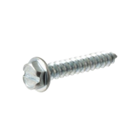 8N100TSWS #8 X 1 SLOTTED HEX WASHER HEAD TAPPING SCREW SS