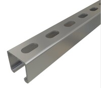 1 5/8&quot; X 1 5/8&quot; X 10&#39; SLOTTED 12GA PRE-GALVANIZED STRUT