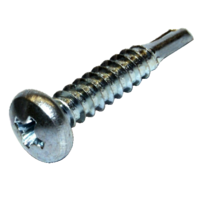 10N300UXPZ #10 X 3 PAN HEAD PHILLIPS DRIVE TEK SCREW ZINC PLATED