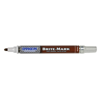 BROWN VALVE ACTION PAINT MARKER