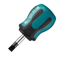 VESSEL MEGADORA #6 SLOTTED STUBBY SCREWDRIVER 3" OAL