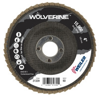 4&quot; X 5/8&quot; VORTEC PRO ANGLED PHENOLIC BACKING FLAP DISC T29 60Z